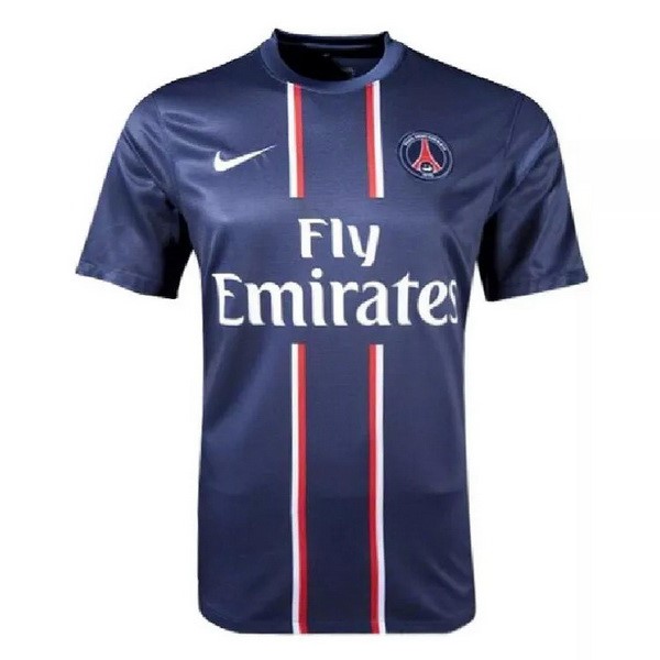 Thailande Maillot Football Paris Saint Germain Domicile Retro 2012 2013 Bleu